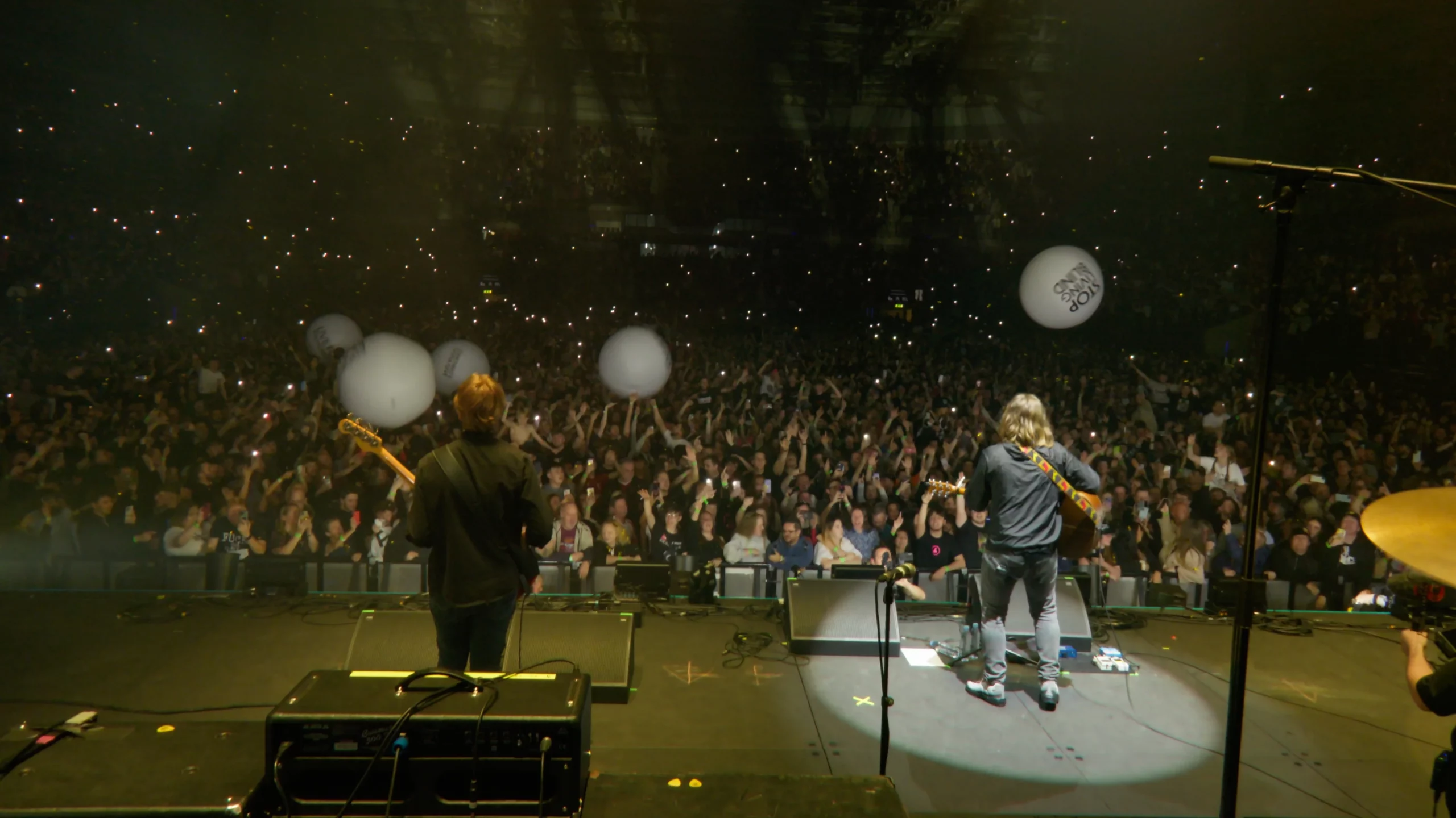 Music Artist Jamie Webster plays to a packed out Liverpool M&S Bank Arena, as shot by creative film production company, KINØ