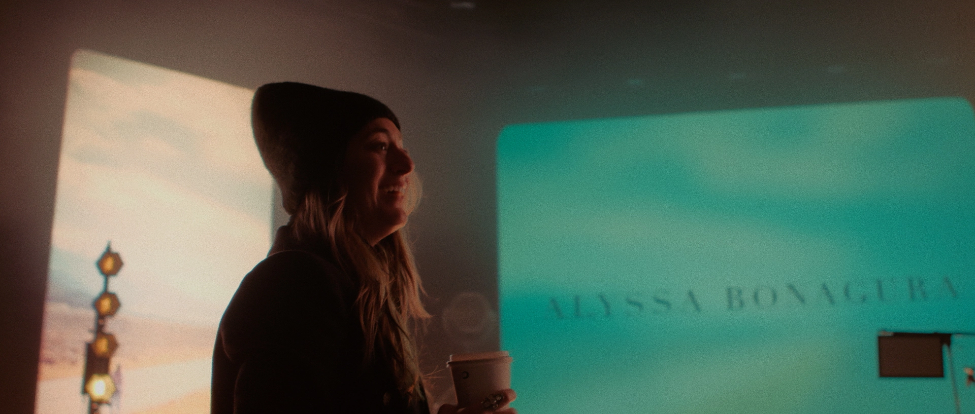 Country Artist Alyssa sees her dream stage design for the first time as captured by KINØ creative film production.